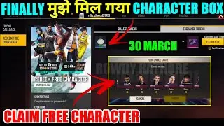 FINALLY LINK TOKEN EXCHANGE CHARACTER BOX OPEN | FREE FIRE NEW EVENT | ff free character event |ALOK