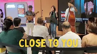 Close To You (Carpenters) - Bevlyn Khoo Vocal, Daniel Purnomo Ukulele, Fabian Lee Bass Live Music