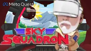 Sky Squadron - Meta Quest 2 - Nintendo styled on rails shooter - Gameplay - First 3 Bosses