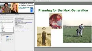 Farm Transfer Planning for the Next Generation - Farminar