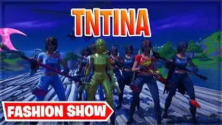 *TNTINA ONLY* Fortnite Fashion Show! | FIRE Skin Competition! Best DRIP & COMBO WINS!