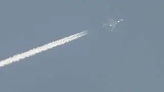 OE LUC Gulfstream G650 contrail Cambridge UK 24mar21 402p Paris 2 SJD California