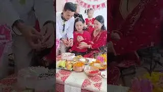 Weaning ceremony ✨️ aaja temilay aana khawne....❤️