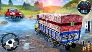 Cargo Indian Truck Offroad Driving 3D - Real New Transport Truck Drive Simulator - Android GamePlay