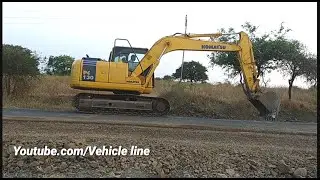 Komatsu PC 130 | Excavators | Making Roads | Vehicle Line