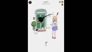 Brain Erase: Help Clean The Door Gameplay #Shorts