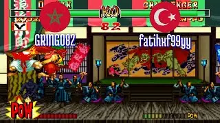FT5 @samsho2: GRINGO82 (MA) vs fatihxf99yy (TR) [Samurai Shodown II Fightcade] Jan 31