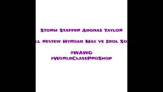 Storm Hyroad Max  ball review