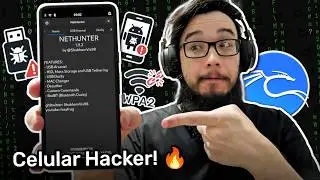 Virei HACKER s&oacute; com o CELULAR! - Testando Kali NetHunter Pro