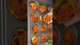 Pasta Sfoglia ripiena.Idea per un aperitivo facile e sfiziosa. scompariranno in 1 minuto #shorts