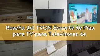 Rese&ntilde;a del TVON Soporte de Piso para TV para Televisores de 32 a 60 Pulgadas Soporte de TV Alto con