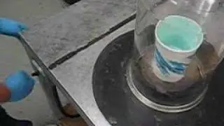 Pulling Vacuum on BJB Silicone Casting material