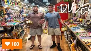 BUYING THE NASTIEST DRINK WE COULD FIND AT ROCKET FIZZ (COLUMBUS, GA) AND DRINKING THEM ALL???