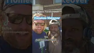 Homeless Makeover Transformation. Nate gets off the hard Chicago streets. 1Soul #homeless #makeover