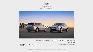 Save During The Move Up Sales Event At Earnhardt Cadillac