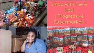 Shop with me & Haul | Progressive Supermarket