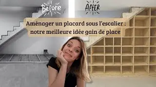 Aménager un placard sous l’escalier : notre meilleure idée pour gagner de la place à la maison
