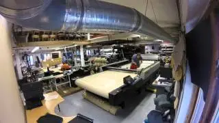 Changing belt on Gerber 3500 at &Oslash;stlie
