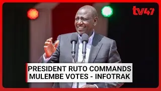 President Ruto in command of Mulembe Nation vote, Infotrak poll says