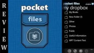 Pocket Files (Dropbox) - WP7 App Review (WMPowerUser)