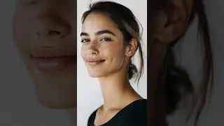 Radiant Smile in Minimalist Black #fashion #minimalism #beauty