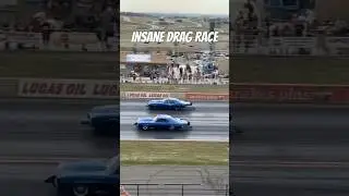Which blue car won? #dragrace #streetoutlaws #fast #loud #race