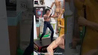 OOAK Handmade Bruce Lee Prototypes by MGO #artist #statue #brucelee #sculpture #handmade #art
