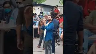 News18 India Live Show singing Illahi in CP #news #news18india #illahi #ranbirkapoor #cp #shorts