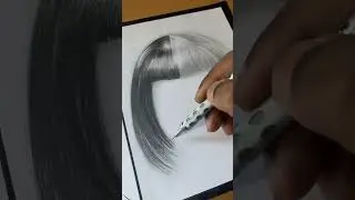 Hair Strokes Tutorial&hellip;#drawing #sketch #pencildrawing #pencilart