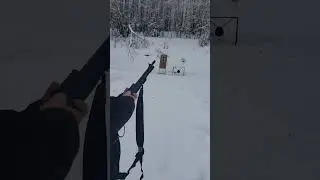 .45-70 gov't 430gr Underwood Hardcast против Steel Target