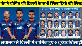 IPL 2021 - DELHI CAPITAL FULL SQUAD - DC PLAYING 11 2021 - DC FULL TEAM 2021