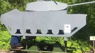Wickham automatic railway target trolley demonstration run