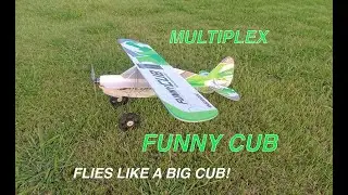 Multiplex Funny Cub RC Plane