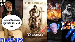 Varansi x Avatar 3 😱James Cameron in Varanasi ❤‍🔥Akshay Khanna 👑 NTR Neel ✨ Dhurandhar | FILMY 579