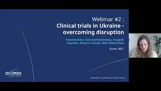 Webinar: Clinical trials in Ukraine &ndash; overcoming disruptions