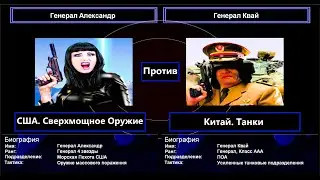 Generals Contra 007. Вызов супер генерала 1 (США. Сверхмощное Оружие vs Китай. Танки)