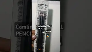 💫💥Camlin Charcoal Pencil ✏️ testing, under  ₹90 #art #pencil #shorts #viralvideo