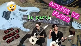 🎸🛠️🤯EXPLICANDO AJUSTES DE FLOYD CON LA GUITARRA IBANEZ JEM DE STEVE VAI! 🤯🛠️🎸1a parte