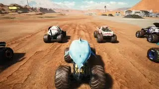 Racing Through the Desert | Gecko Flats Airfield Circuit Racing | Monster Jam Steel Titans Xbox One
