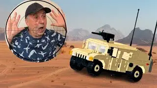 Lego My own Military Humvee #legospeedbuild #legobrickheadz #lego