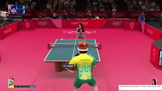First Table Tennis Victory 🏆 trophy. Olympic Games Tokyo 2020 on PS4