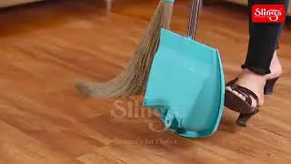 BROOM WITH DUST PAN COMBO #Slings Kitchenware #kitchen