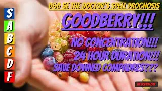 What Ways Can We Effectively Use The 1st Level Spell Goodberry In Dungeons and Dragons 5E