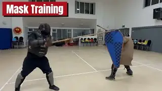 ASMR Dreyri Viking Combat Mask Training Techniques