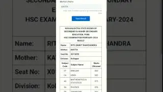 My expectation is complete🙏12th hsc board result🥵! #12thresult2024 #hscresult #result #education