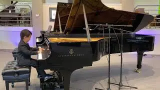 F. Chopin: Waltz in B minor, Op. 69, No. 2, by Caleb Ding (Age: 6)