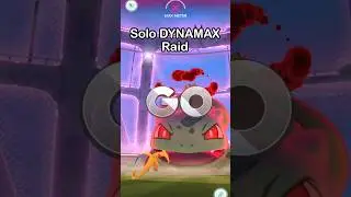 Solo Max Battle With DYNAMAX CHARIZARD in Pokemon GO.