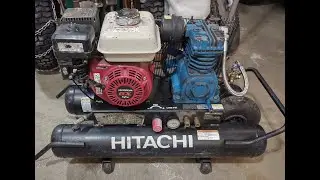 Hitachi EC 2510E Wheelbarrow Air Compressor