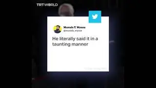 Momen terbaik #Debate2020; Joe Biden Mengatakan ''Insya Allah''... #trtmelayu www.trtvotworld.com