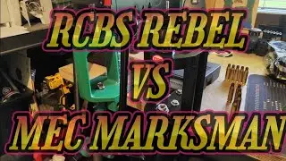 RCBS REBEL VS MEC MARKSMAN JÄLLEENLATAUS PURISTIMET VERTAILUSSA. 